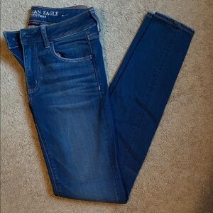 American Eagle Dark Blue Jeggings